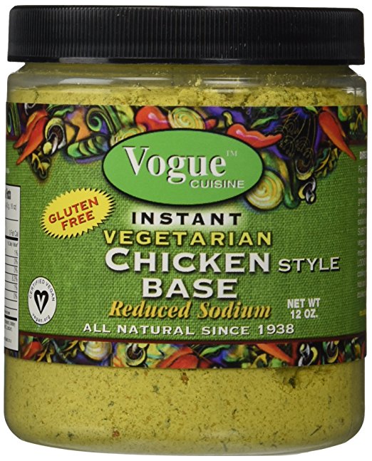 Vogue Cuisine Vegetarian Chicken Base 12 oz jar
